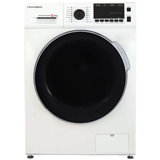 ماشین لباسشویی پاکشوما مدل BWF 40801 WT ظرفیت 8 کیلوگرم ماشین لباسشویی پاکشوما مدل BWF 40801 WT ظرفیت 8 کیلوگرم